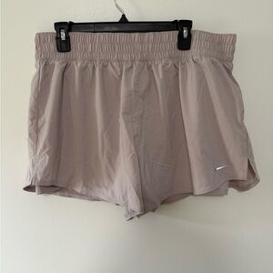 Nike Women's Athletic Shorts - Light Mauve